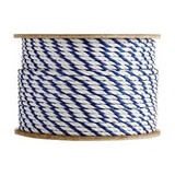 American Granby PR75-3 Twisted Rope, Blue/White 3/4" x 300', AMGPR753