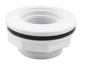 CMP 25550-000-000 Vinyl Pool In/Out Fitting(1.5In Fip); White