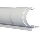 Cinderella CP2PR0600 Cp2P White Aluminum 6' Radius Coping 91"