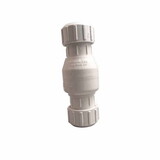 NDS 1520-15 Swing Check Valve, 1-1/2"Slip White PVC 125 psi 1500 Series with Flow Control