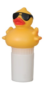 Game 4003 GAME Derby Duck Mid Size Floating Chlorinator, for Pool or Spa, 1&quot; Tablets or (3) 3&quot; Tabs