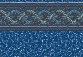 GLI 1833-OV-WIL-UB-54 Gli 18X3354" Oval Beaded Ag Liner