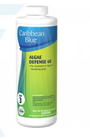 Caribbean Blue C003055-CS20Q Algae Defense 60 Algaecide, 1 Quart Bottle, 12/Case