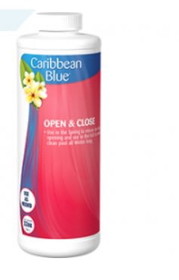 Caribbean Blue C003790-CS20Q Open &amp; Close 12X1 Quart