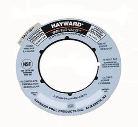 Hayward SPX0715G Label Plate
