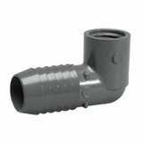 Poly Fittings 1407015 Gray PVC Combination Elbow 1-1/2 in. Insert x FPT