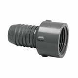 Poly Fittings 1435015 Gray PVC Adapter 1-1/2 in. Insert x FPT