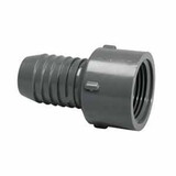 Poly Fittings 1435020 Gray PVC Adapter 2 in. Insert x FPT, 1435-020
