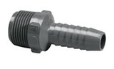 Poly Fittings 1436211 Gray PVC Adapter 1-1/2 in. x 1 in. MPT x Reducing Insert, 1436-211