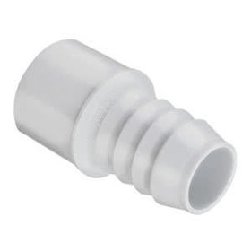 Poly Fittings 1432010 Sch. 40 PVC Adapter 1 in. Insert x IPS Spigot Standard