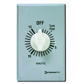 Intermatic FF415M 15 Minute 125-277 V Dpst Wound Timer W/O Hold
