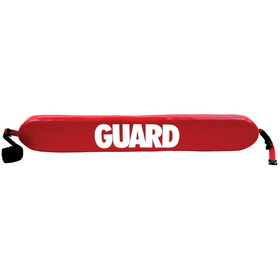 Kemp 10-202-RED USA 40&quot; Rescue Tube w/ Plastic Clips, Red w/ White Guard Logo