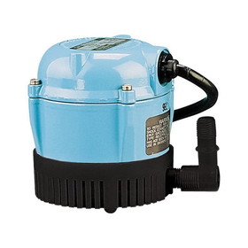 Little Giant 500500 115 VAC 1.1 A 2.83 gpm 18&#039; Cord Small Oil-Filled Submersible Sump Pump