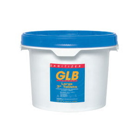 GLB 71228A Large 3&quot; Chlorine Tablets , 4 lb Pail, 8/Case
