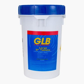 GLB 71236A Large 3&quot; Chlorine Tablets , 50 LB