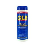 GLB GL1TA2 Small 1" Chlorine Tablets - Tirchlor, 2lb Bottle