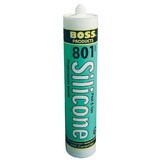 80101B American Granby Boss Silicone Adhesive Grout, White, 10.3 oz