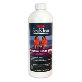 SeaKlear 90180SKR Rescue Klear Clarifier 32 fl oz Bottle 12/Case