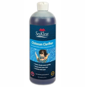 SeaKlear 90302SKR Chitosan Clarifier for Pool, 1 Gallon Bottle, 4/Case
