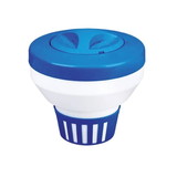 Ocean Blue 160011 Apollo Floating Chemical Dispenser, Blue and White, for Use with 1" or 3" Tabs, Holds Up to (6) 3" Tabs