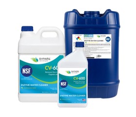 Orenda ORE-50-134 CV-600 Enzyme Water Cleaner , 1 Gallon Bottle, 4/Case