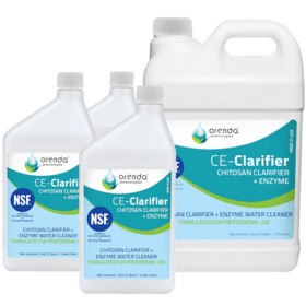 Orenda ORE-50-140 CE-Clarifier Chitosan Clarifier Plus Enzyme , 1 Quart Bottle, 12/Case