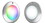 PAL Lighting 64-EGL-80 PAL Evenglow Multi Color Pool Light w/ 80&#039; Cable &amp; Plug, Price/each