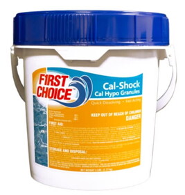 First Choice PTHS310 Cal-Shock - Calcium Hypochlorite Shock, 100 lb Drum, PTHS-310