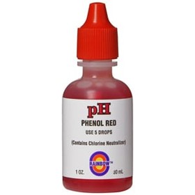 Rainbow R161018 Ph Solution Phenol Red With Chlorine Neutralizer, 1/2 Ounce