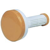Rainbow R171090 #335 Floating Spa Chemical Dispenser, Beige and White, Holds 1" Bromine or Chlorine Tablets Only