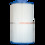 Pleatco PWW35L Filter Cartridge, 50Sqft Waterway, Fc-3055, Pww35, Pmax50-Xp4, Pmax50 , 5Dx8.5L , 6 X 9-3/4 X Top Handle x Bottom 1-9/10, Price/each