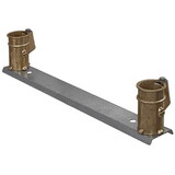 Perma-Cast PC4020BC 20" O.C. Ladder Anchor Set 4" Bronze Anchors, PC-4020-BC