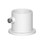 Perma-Cast PF2119L 3&quot; Ladder Deck Flange 1.90&quot; Tube White Aluminum, Price/each