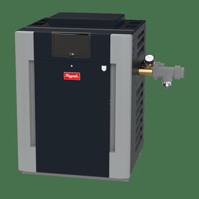Raypak 017400 B-R266A-En-X 266K BTU Digital Natural Gas Heater w/ Bronze Headers, Cupro-Nickel