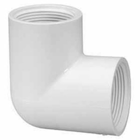 PVC Fittings 408015 Sch. 40 PVC Elbow 1-1/2 in. FPT