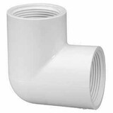 PVC Fittings 408020 Sch. 40 PVC Elbow 2 in. FPT, 408-020