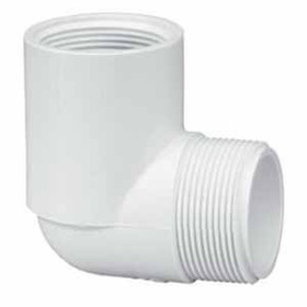 PVC Fittings 412015 Sch. 40 PVC Street Elbow 1-1/2 in. MPT x FPT