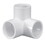 PVC Fittings 413-020 Sch. 40 PVC Elbow 2 in. Slip Side Outlet, 413020, Price/each