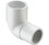 PVC Fittings 409025 Sch. 40 PVC Street Elbow 2-1/2 in. Spigot x Socket Standard, Price/each