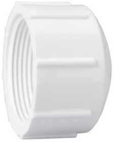 PVC Fittings 448007 Sch. 40 PVC Cap 3/4 in. FPT