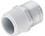 PVC Fittings 436131 Sch. 40 PVC Adapter 3/4 in. x 1 in. Reducing Slip x MPT, 436-131, Price/each