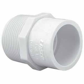 PVC Fittings 436252 Sch. 40 PVC Reducing Adapter 2 in. x 2-1/2 in. MPT x Slip