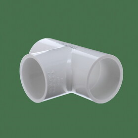 PVC Fittings 401015 Sch. 40 PVC Tee 1-1/2 in. Slip