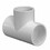 PVC Fittings 401015 Sch. 40 PVC Tee 1-1/2 in. Slip, Price/each