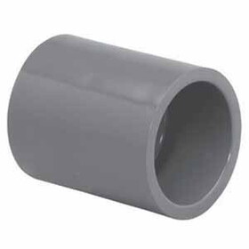 PVC Fittings 829015 Sch. 80 Gray PVC Coupling 1-1/2 in. Slip , 829-015
