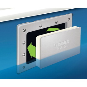 SimPoolTec AGSD-H Skimmer Plug for Standard Skimmer - Fits SP1090, 1091LX
