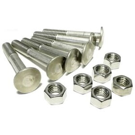 S.R.Smith 60-702 SR Smith Hardware for 3 Treads 20&quot; Elite Stainless 3/8&quot; x 2 3/4&quot; Bolts and Hex Nuts