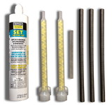 S.R.Smith 75-209-5875-SS SR Smith Steel Meter Stand Epoxy Kit with 6x 6" x 1/2" Bolts