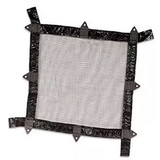 Swimline CO91530 Leaf Net 15' x 30' Oval Above Ground Pool Cover, 3' Overlap, Black, 8 Year Warranty