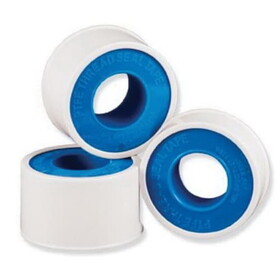 King Innovation 86020 520&quot; x 1/2&quot; x 0.004&quot; White Thread Seal Medium-Density Tape , TAPTEF005
